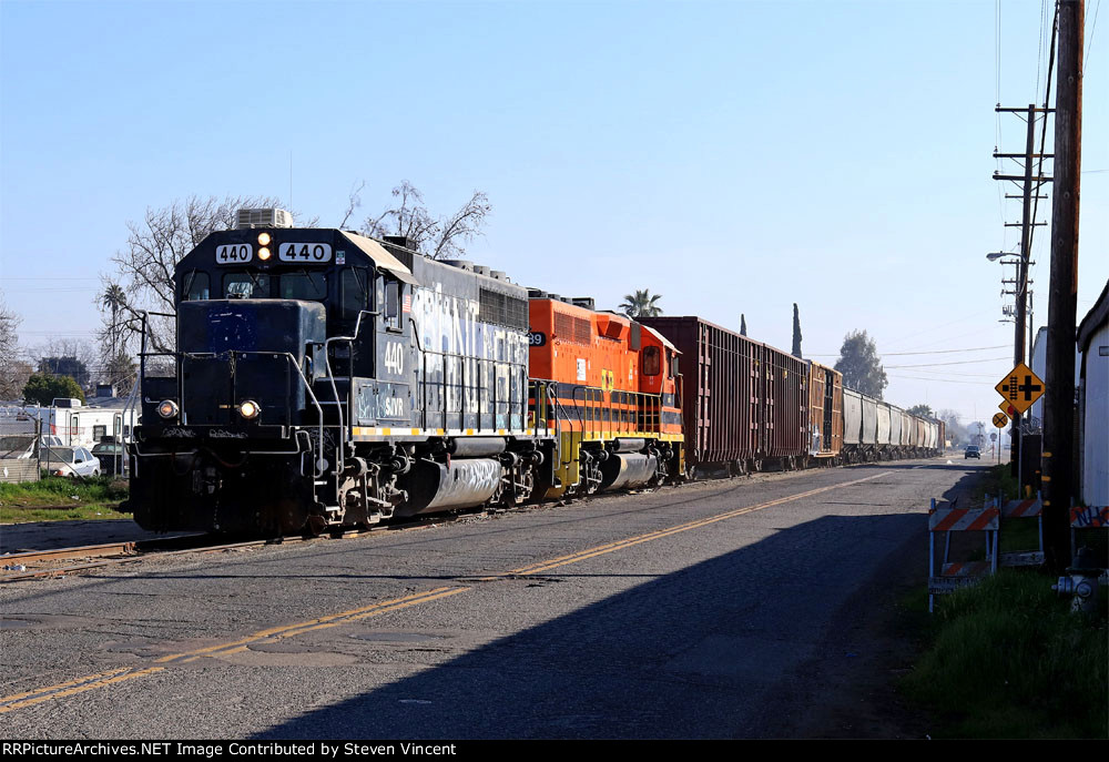 SJVR  local coming into Fresno.